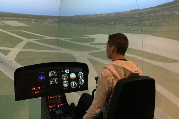 Airbus AS350 Helicopter Simulator Airbus AS350 Helicopter Simulator