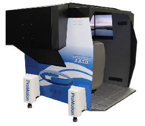 DCX MAX ProMotion AATD Reconfigurable GT Trainer with Dynamic Control Loading and 3-DOF Motion