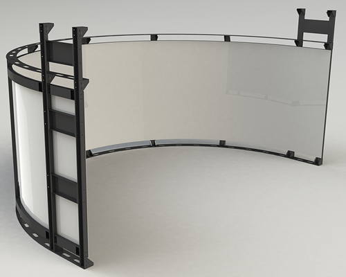 RETINA black Display System